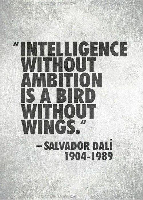 Intelligence without Ambition Graduation Quotes