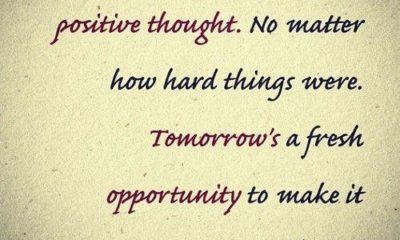 A Positive Thought