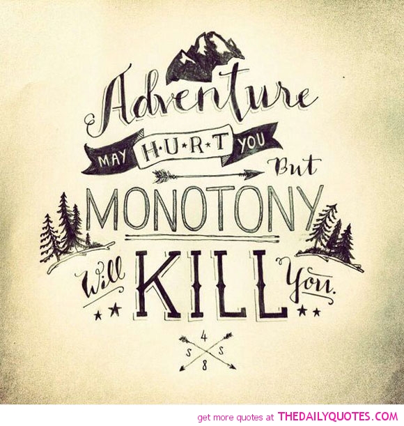 Adventure May Hurt You