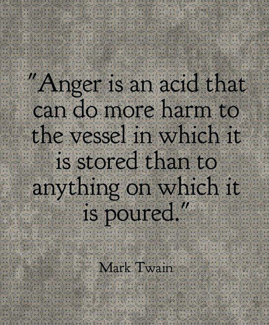 Anger Is An Acid
