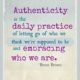 Authenticity