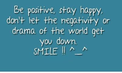 Be Positive