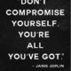 Compromise Yourself