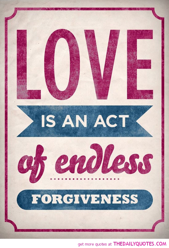 Endless Forgiveness