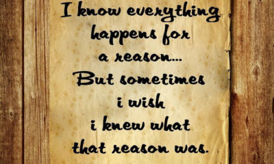 Everything Happens For A Reason