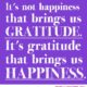 Gratitude Happiness