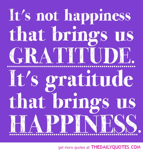 Gratitude Happiness