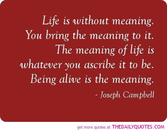 Life Is Without Meaning