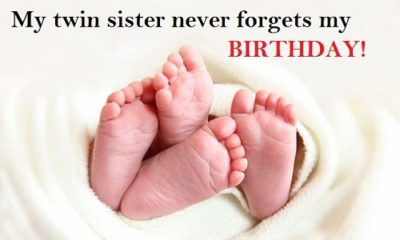Never Forget Birthday Funny Twin Quotes