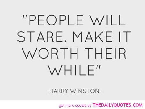 People Will Stare