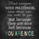 Politeness