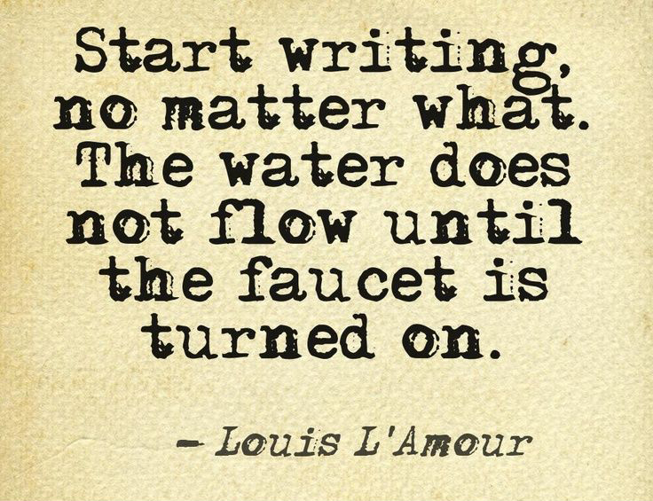 Start Writing