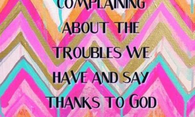 Stop Complaining