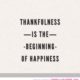 Thankfulness