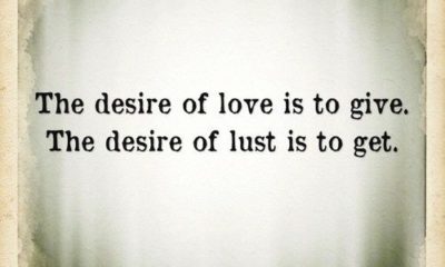 The Desire Of Love