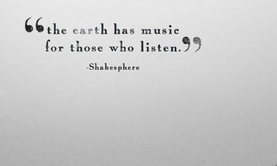 The Earth Has Music