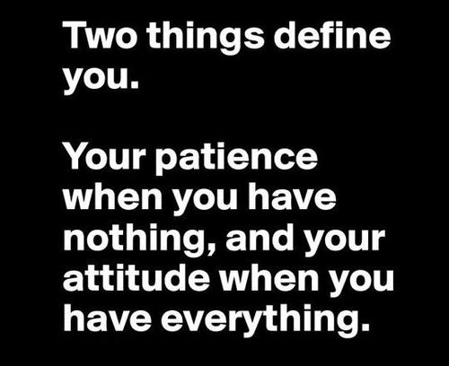 Two Things Define You