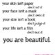 You Are Beautiful