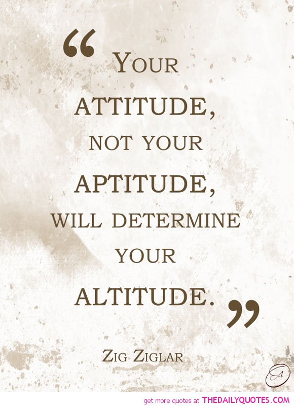 Your Attitude