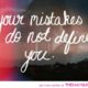 Your Mistakes