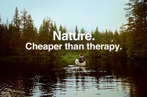 nature therapy quote