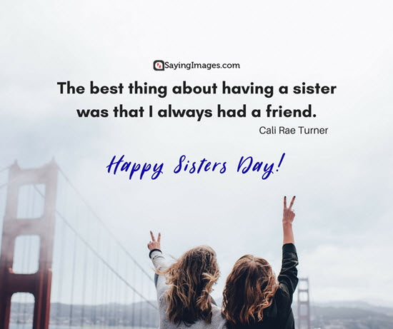 sisters day quote