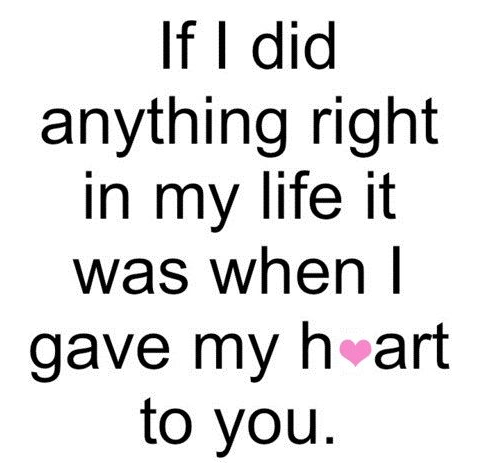 Heart Love Quotes for Him