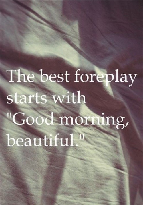 Sexy Love Good Morning Quotes