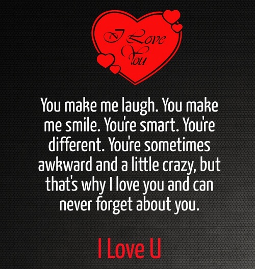 You Make Me Laugh Love Quotes for Her