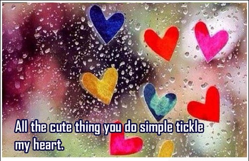Tickle my Heart Love Quotes for Her
