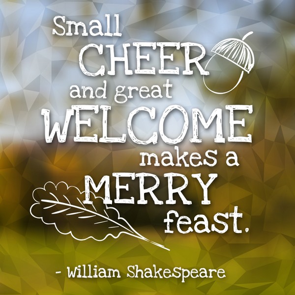 Shakespeare Feast Quotes