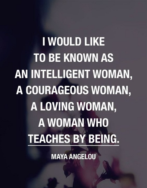 Intelligent and Loving Women Empowerment Quotes
