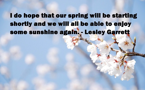 Cool Spring Quotes with Pictures