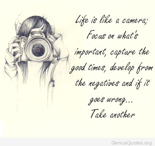 Life Is Like Camera