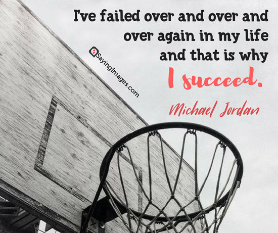 michael jordan succeed quote