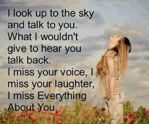 I miss everything about you quotes.