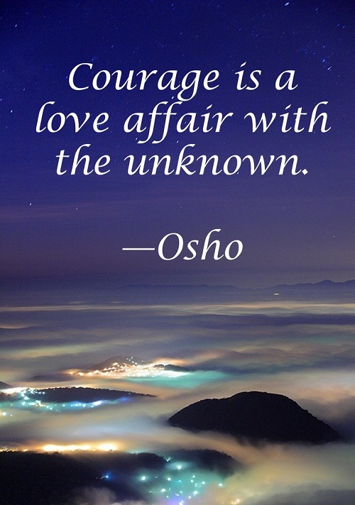 Osho Quotes About Courage