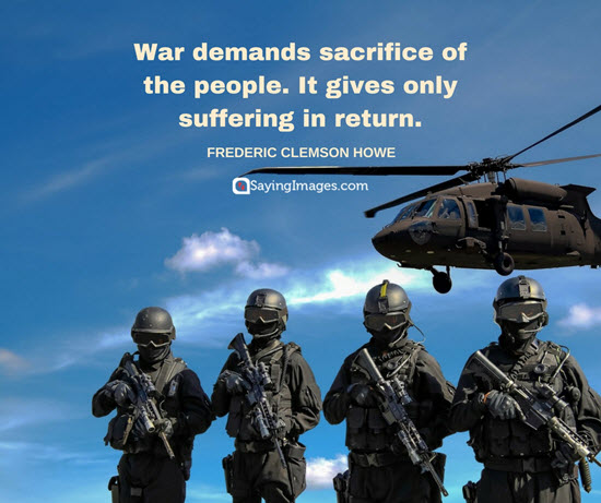 howe war quotes