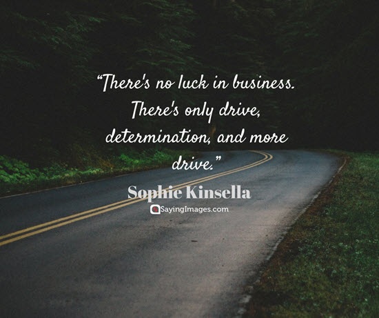 sophie kinsella business quotes