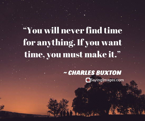charles buxton time quotes