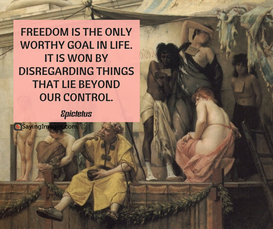 freedom epictetus quotes