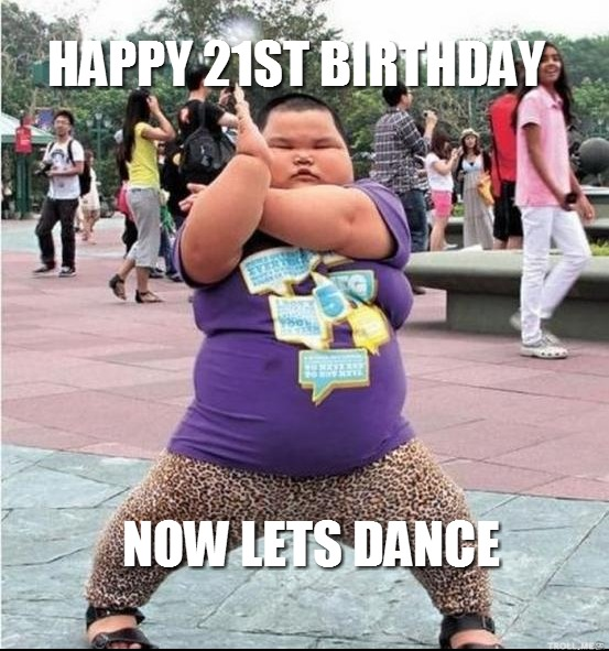 20 Funniest Happy 21st Birthday Memes