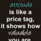 Your Attitude