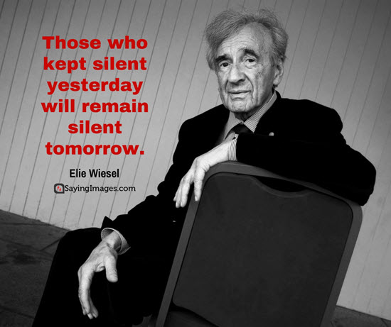 elie wiesel quotes silent