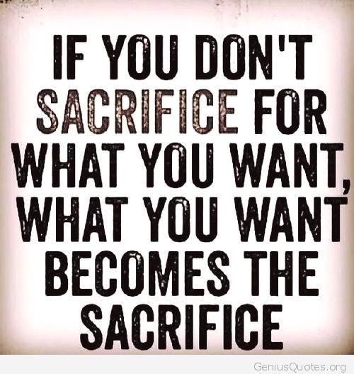 If You Do Not Sacrifice