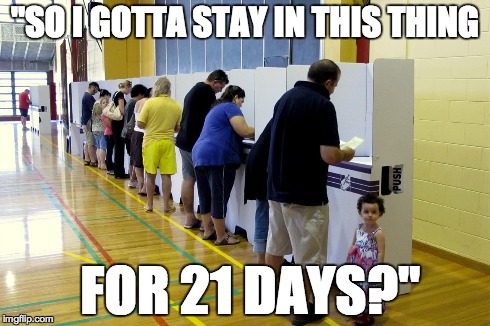 voting booths meme