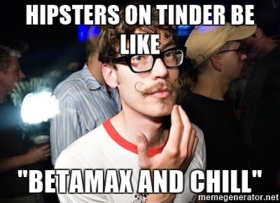 tinder hipster meme