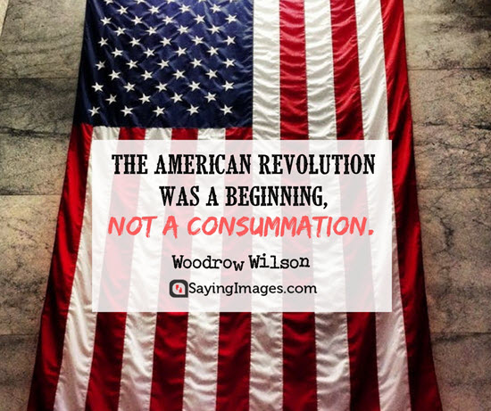 woodrow wilson revolution quotes