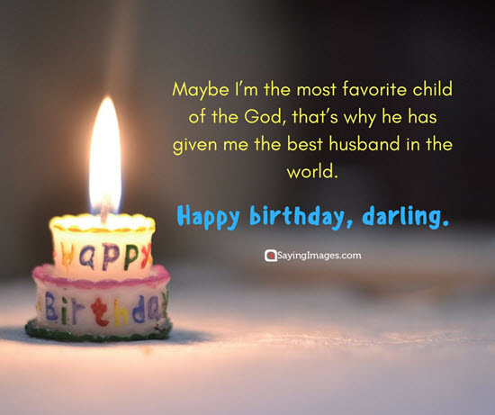 birthday wishes for my husband