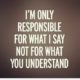 I Am Only Responsible 1